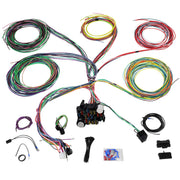JY PERFORMANCE front view of complete wiring harness showing organized layout and compatibility benefits