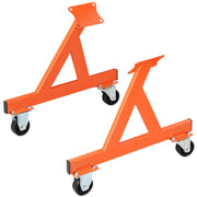 JY PERFORMANCE cradle front view showing sturdy frame and stable support