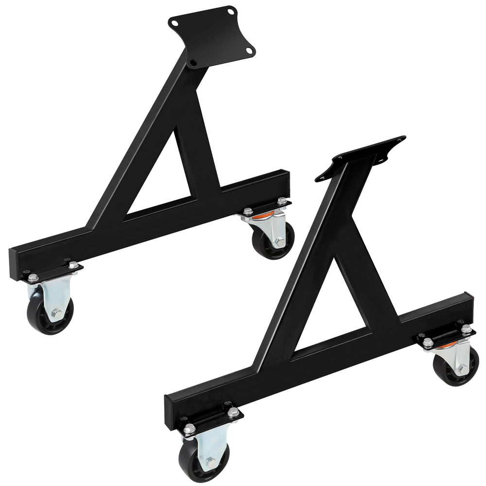 JY PERFORMANCE cradle front view showing stable engine support and easy access