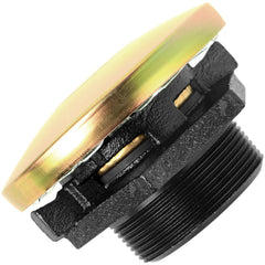 JYINCPED front view of vented transfer tank cap showing durable design and leak protection
