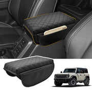 JYMAOYI front view on Bronco console shows fit and style benefit
