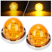 JZYZQBX watermelon front view showing amber LEDs and modern look, improves visibility