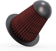 K&N front view of boxed E-0945 filter showing fitment and brand benefit