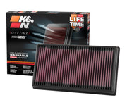 K&N front packaging showing model 33-5071 and fitment benefit