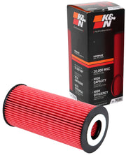 K&N HP-7036 front view showing durable canister and fitment benefit