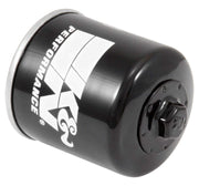 K&N KN-204-1 front view showing compact design and durable finish for easy replacement