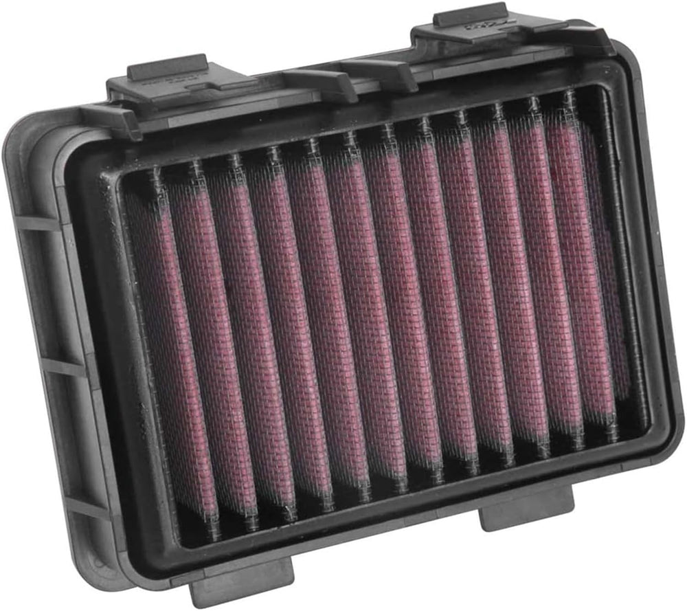 K&N KT-1217 front profile showing filter shape and fit benefits