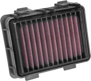 K&N KT-1217 front profile showing filter shape and fit benefits