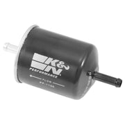K&N front canister view showing durable construction and easy fit