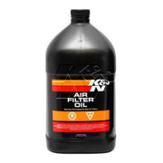 K&N gallon bottle front label showing product and clear instructions for maintenance benefit