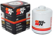 K&N HP-1002 front view showing robust canister and label for confident installation