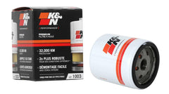 K&N front view showing model HP-1003 and durable canister for reliable protection