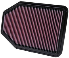 K&N installed in factory airbox demonstrating direct-fit convenience