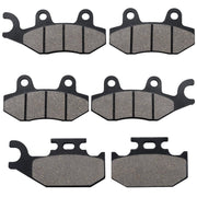 Kabing front pads overview showing full set and improved stopping reliability