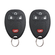 Kaboll front view of key fob showing button layout and ease of use