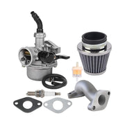 Kacarber front view carburetor showing ports and mounting flanges for easy replacement