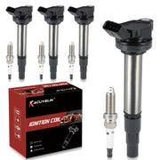 KacuYelin coil pack front view showing fitment and reliable spark delivery
