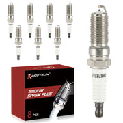 KacuYelin front packaging showing eight iridium plugs and clear fitment details for confidence