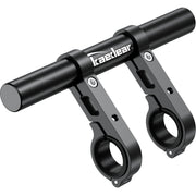Kaedear handlebar clamp bar front view showing mounting positions and sturdiness