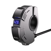 Kaedear KDR-B14 front view showing dual ports and compact design for convenient charging