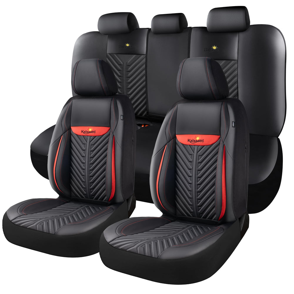 Kaisaatti front seat full set installed shows protection and style