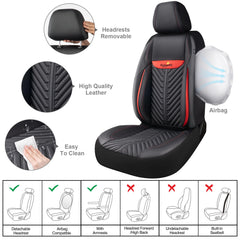 Kaisaatti side seam airbag cutout preserves safety deployment