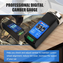 KAISAL camber gauge strong magnet base attached securely for stable measurement