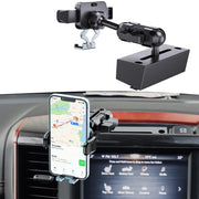 Kaishengyuan front dashboard mount showing secure center placement and clean fit