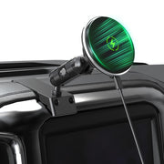 Kaishengyuan front view mounted on Chevy Silverado dash showing neat OEM fit and easy access
