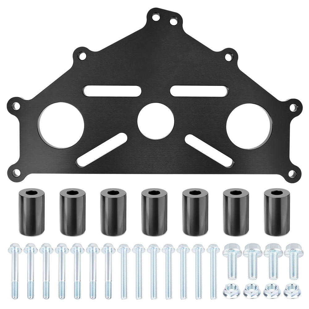 KAKATHU front view adapter plate showing robust fit and alignment benefit
