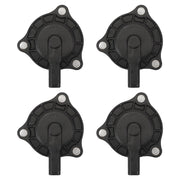 Kaloeou front view of camshaft sensor kit showing four sensors and benefit of full-bank replacement