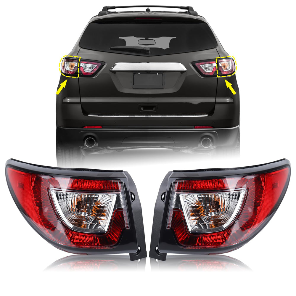 KAMDKI front view of tail lights showing exact fit and factory look