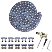 KAMIER front packaging of T8F chain kit showing included items and fit benefits