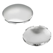 Kamrexi front hubcap cover front view showing polished chrome and improved appearance