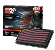 K&N 33-5108 front packaging showing fit and benefits