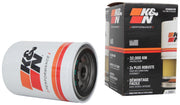 K&N HP-3001 front view showing durable canister and thread for reliable fit