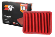 K&N KNA-2306 front view showing product and packaging for quick identification and fit