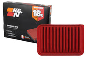 K&N KNA-2360 front view showing shape and fit benefits