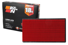 K&N KNA-2395 front view showing packaging and quick identification benefit