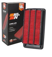 K&N KNA-5044 front packaging showing model and longevity benefit