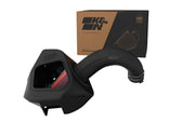 K&N front view of NextGen intake showing complete system and improved airflow