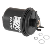 K&N PF-1200 front view shows filter shape and fit for easy identification