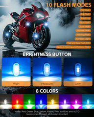 KANGIKX LED lens close-up showing durable seal and bright output