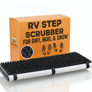 KANU GOODS front view of TrailScrubber showing full bristle coverage for better cleaning