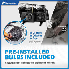 KarSpareHub headlight installed on Chevy Colorado showcasing seamless fit