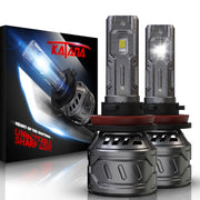 Katana front view of packaged bulb showing plug-and-play benefit
