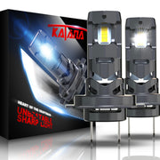 Katana front packaging showing bulbs and quick installation benefit