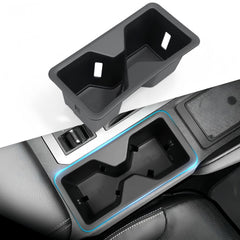 KATORN front view of cup holder insert showing precise fit and protection
