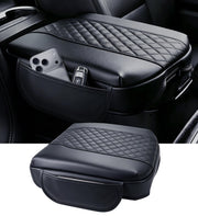 Katorn front view of console cover showing neat fit and elevated comfort