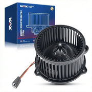 KAX blower motor front assembly showing mounting points and fit benefit